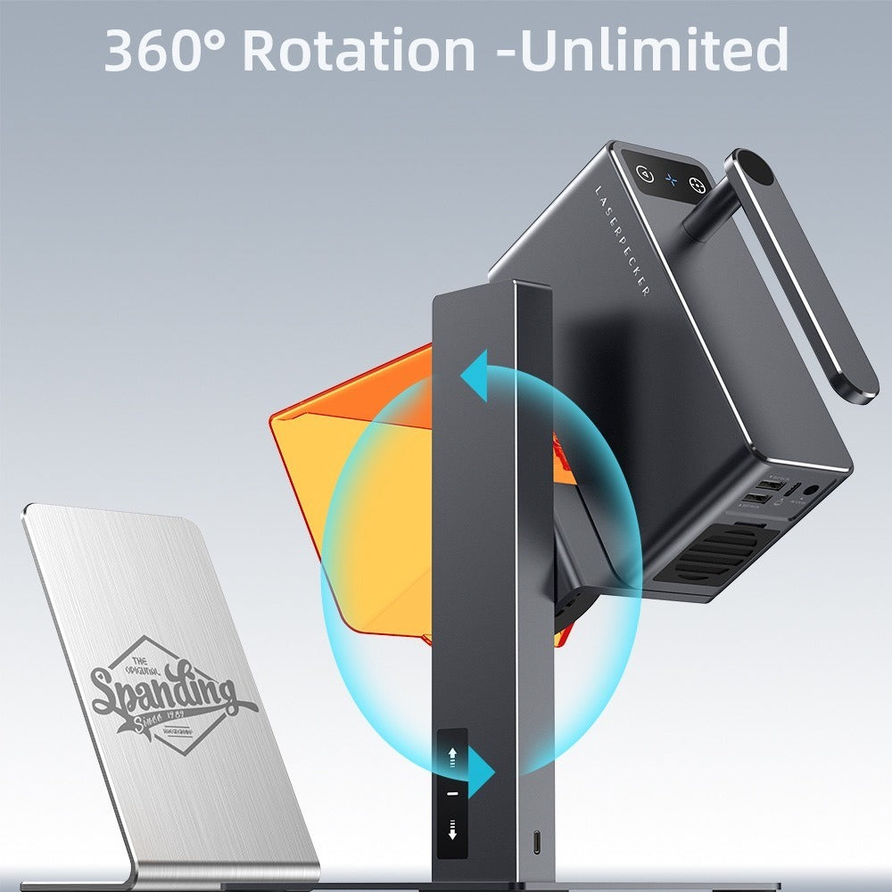 Laserpecker 2 Pro Laser Gravação Corte Com Rolo