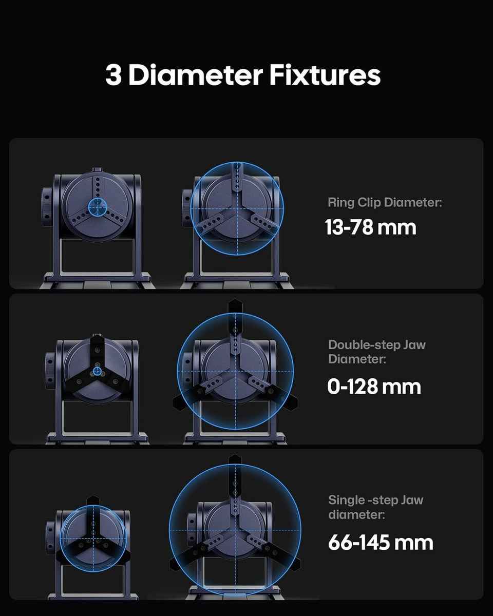 Eixo Rotativo Laserpecker Duplo Laser Lp 4 - Lp 5 - Lx 1