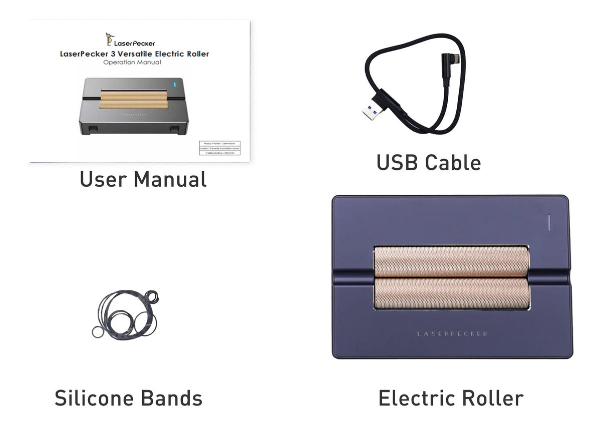 Rolo Cilindro Giratório Laserpecker 2 E 3