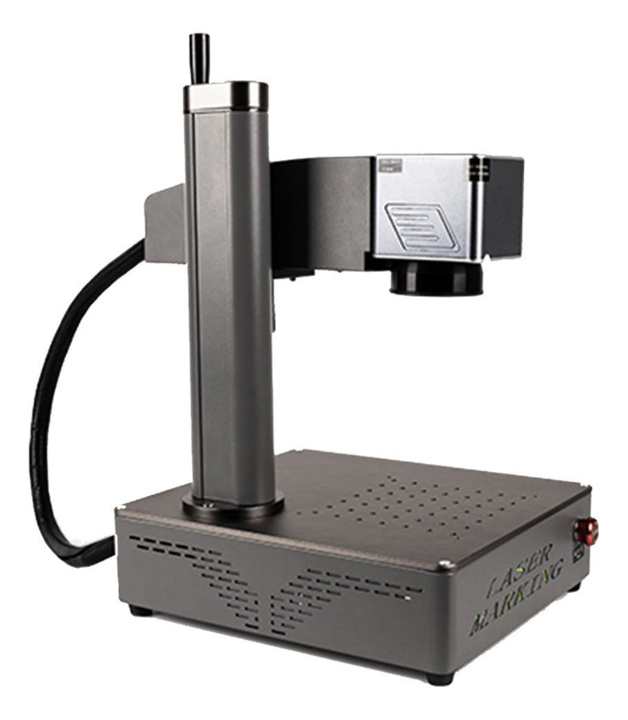 Gravadora Laser Fiber 20w Portátil Metais + Eixo Rotativo