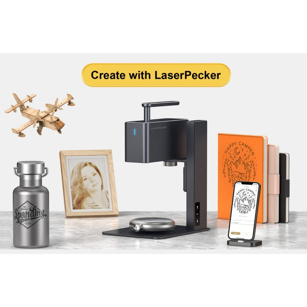 Gravadora Laser Laserpecker 2 Fibra Fiber Portatil 5w 110v/220v