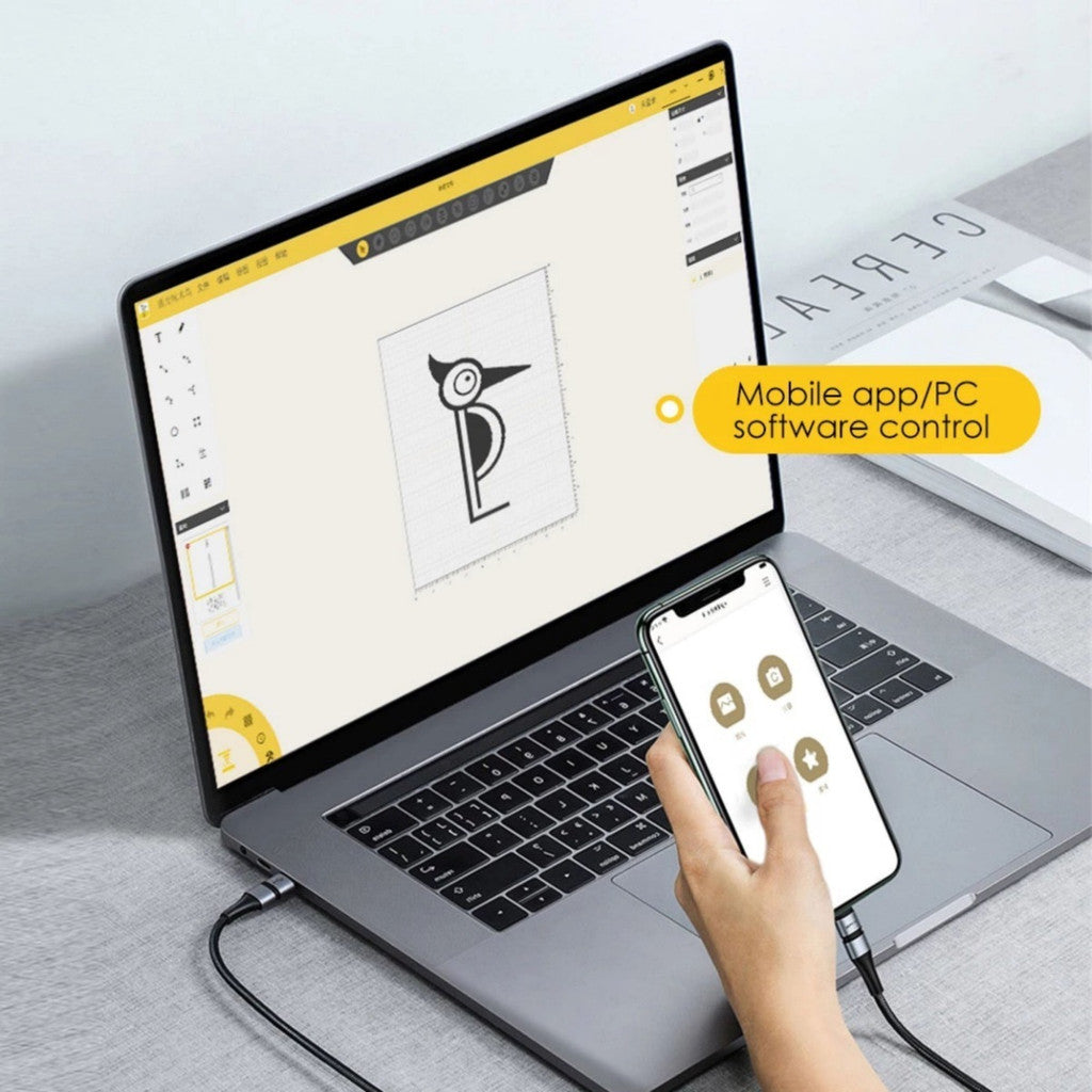 Gravadora Laser Laserpecker 2 Fibra Fiber Portatil 5w 110v/220v