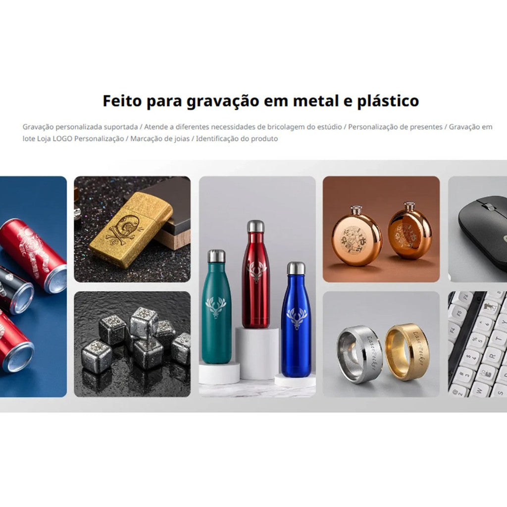 Laserpecker 3 Máquina Laser Gravacao Metais Plasticos