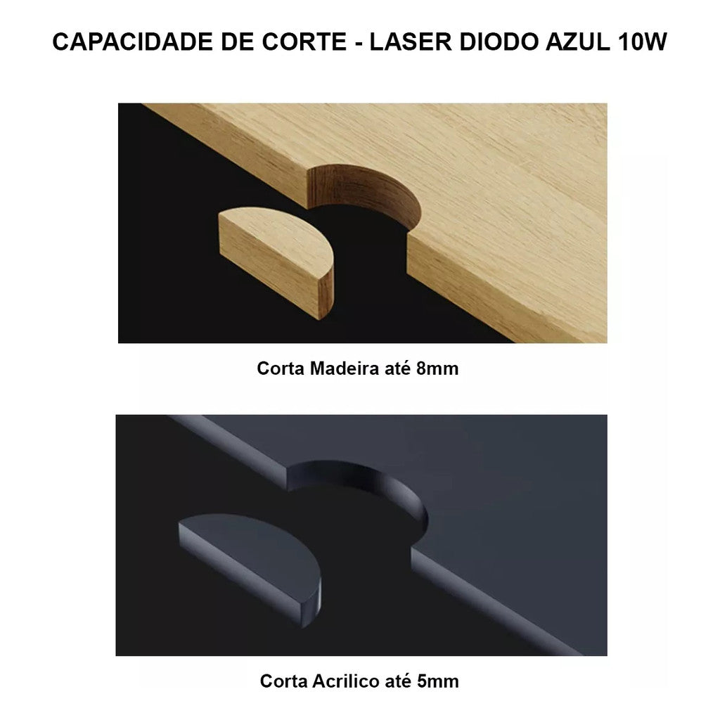 Gravadora Laserpecker 4 Duplo Madeira Metal